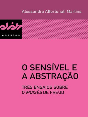 cover image of O sensível e a abstração
